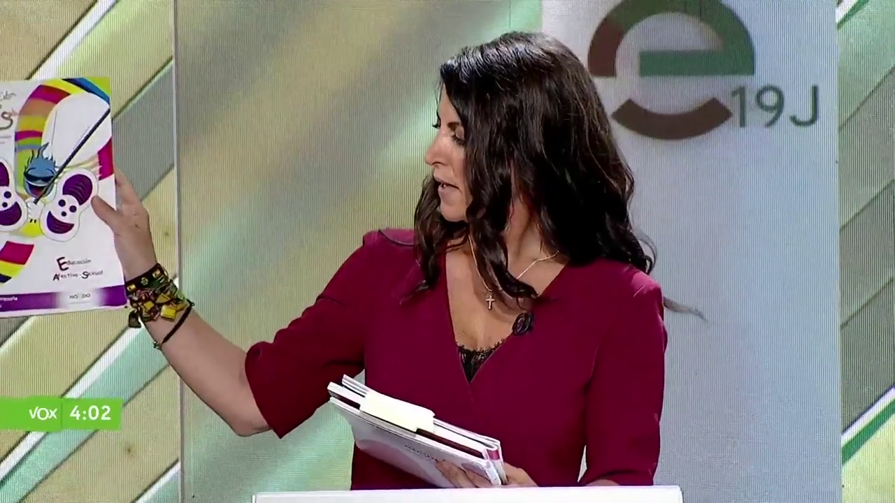 Olona azuza con la masturbación y Teresa Rodríguez responde con una frase de Woody Allen Olona azuza con la masturbación y Teresa Rodríguez responde con una frase de Woody Allen