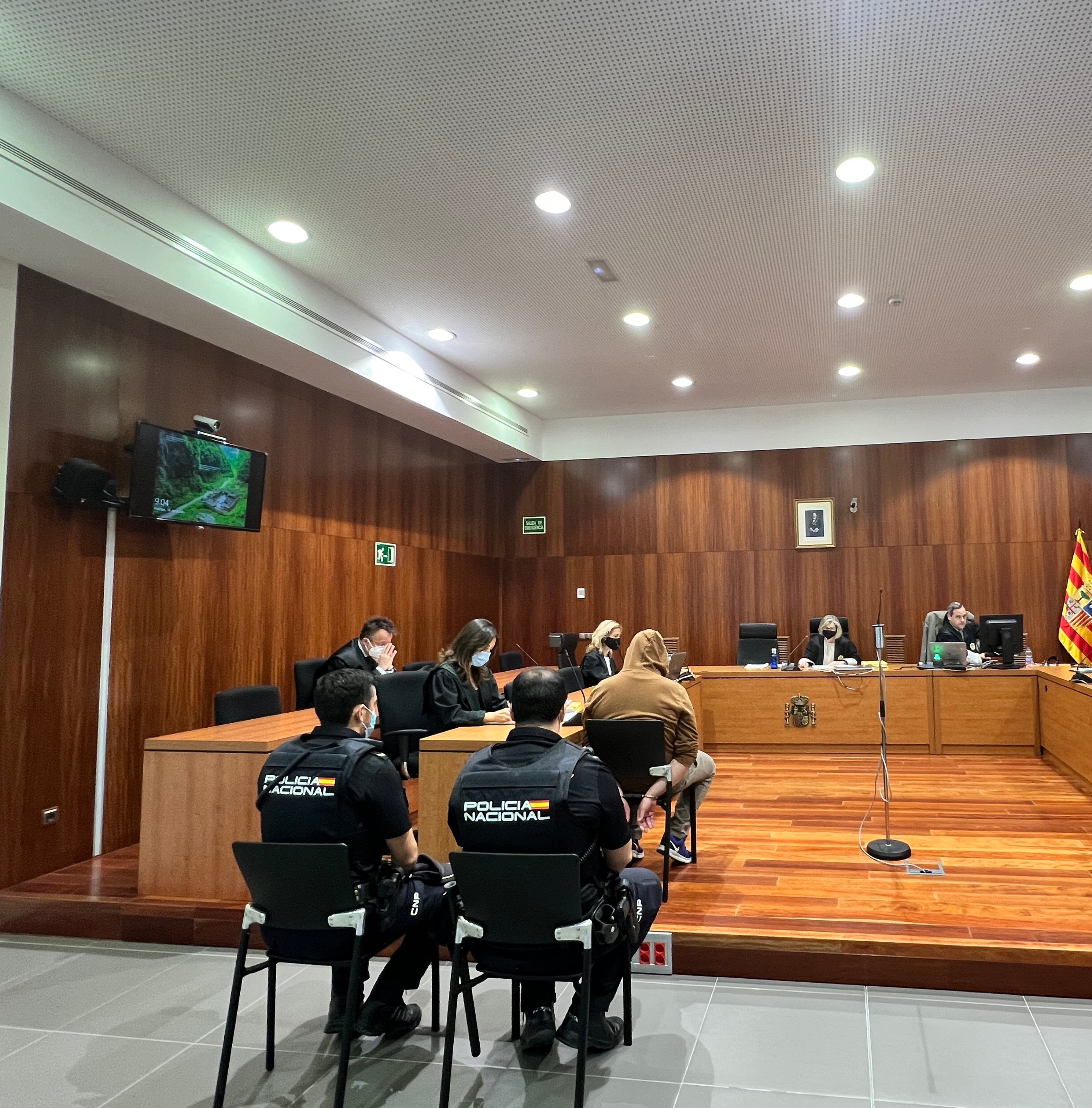 El presunto asesino de Katia niega haber acudido drogado al juicio El presunto asesino de Katia niega haber acudido drogado al juicio