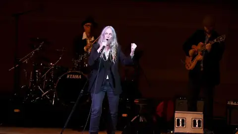 Patti Smith en concierto Patti Smith en concierto