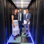 María González Corral, Vicente Matellán y Antonio Ibáñez Pascual
