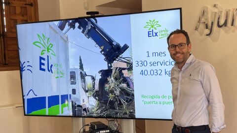 Héctor Díez, concejal de Limpieza en Elche. Héctor Díez, concejal de Limpieza en Elche.