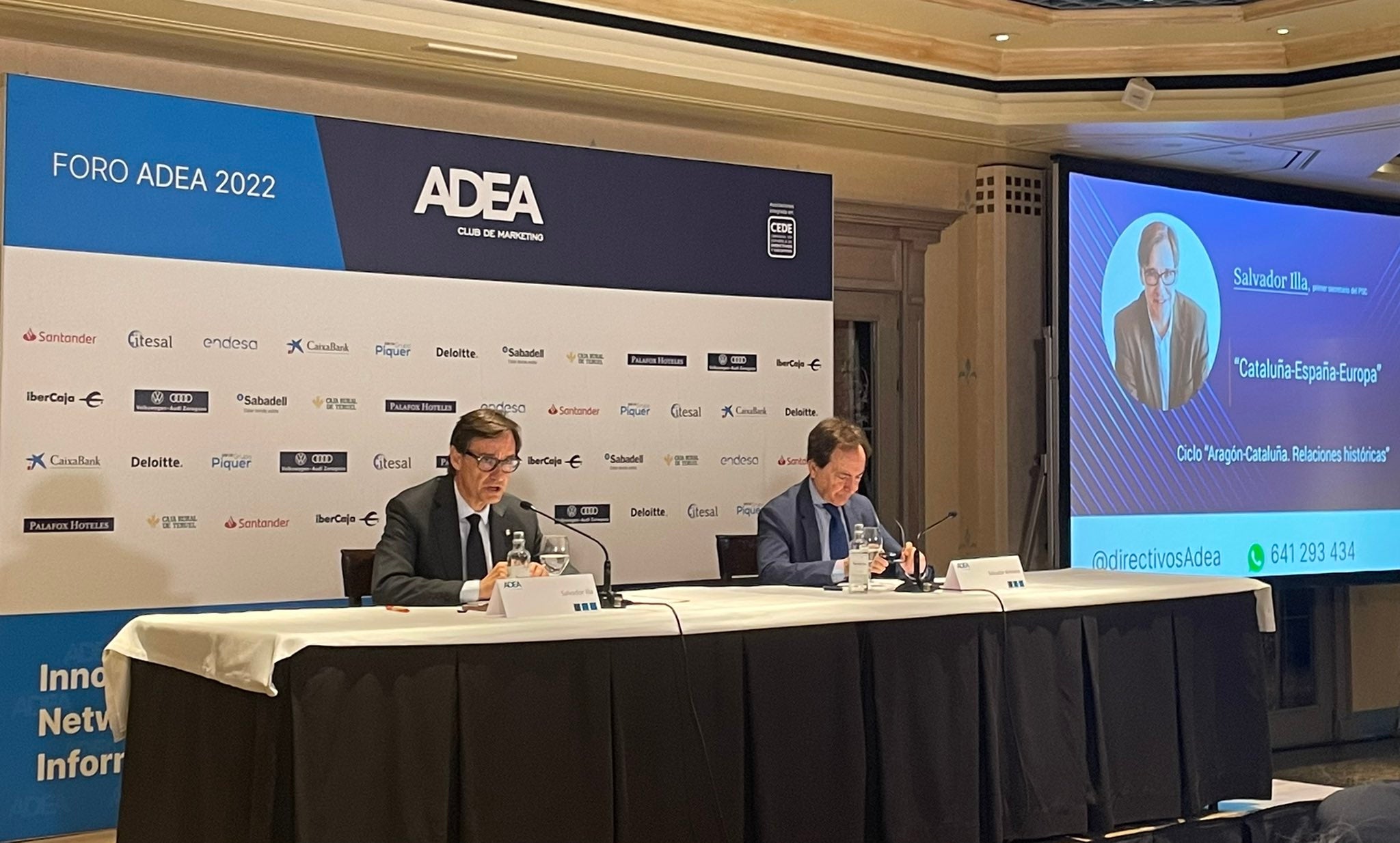 Illa valora el empeño de Blanco y trabajará por la candidatura conjunta "hasta el último minuto" Illa valora el empeño de Blanco y trabajará por la candidatura conjunta "hasta el último minuto"