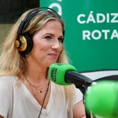 Ana Mestre en los estudios de Onda Cero Cádiz Ana Mestre en los estudios de Onda Cero Cádiz