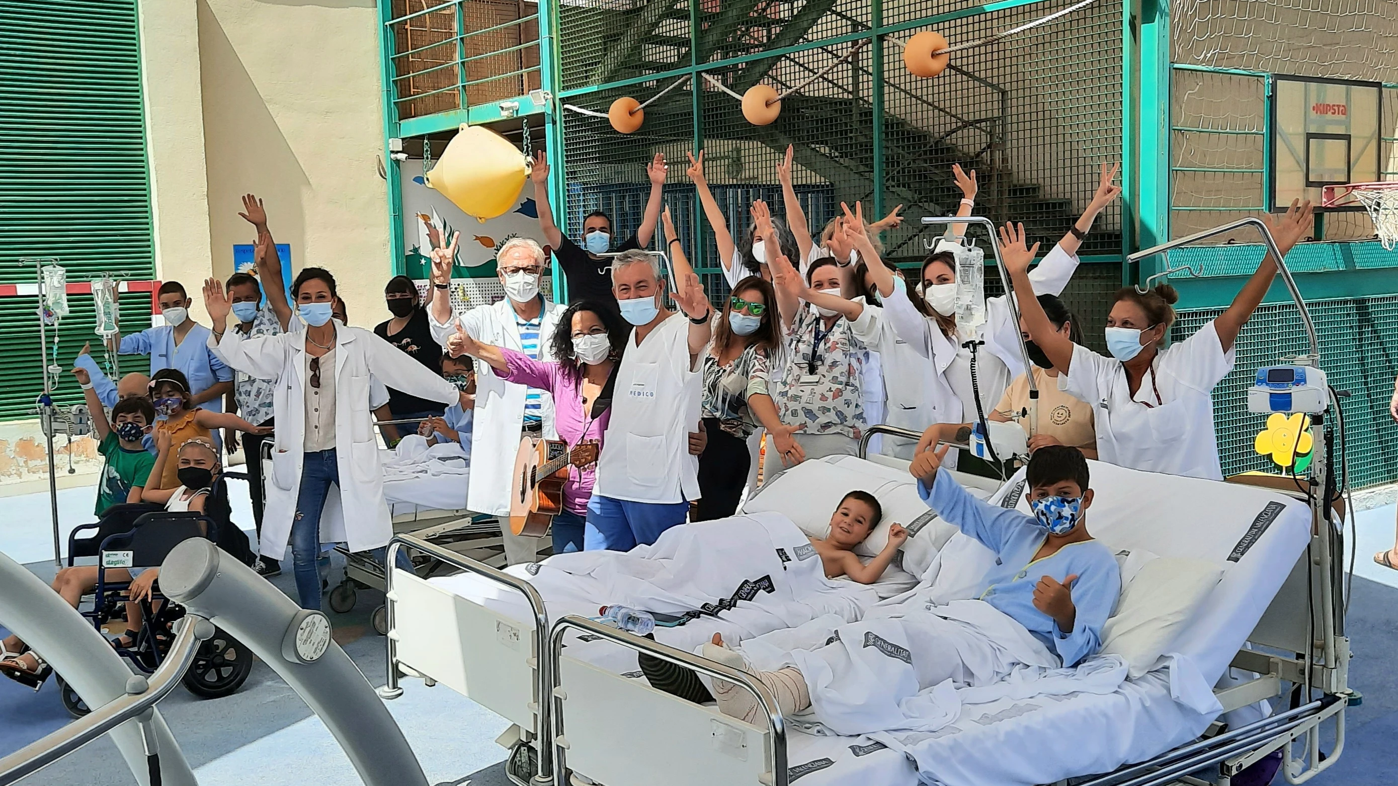 Ha sido un día especial para los niños y niñas ingresados en el hospital Ha sido un día especial para los niños y niñas ingresados en el hospital