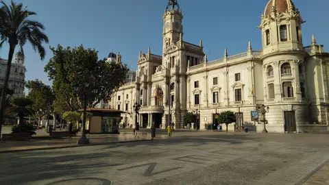 Imagen actual de la Plaza del Ayuntamiento