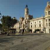 Imagen actual de la Plaza del Ayuntamiento