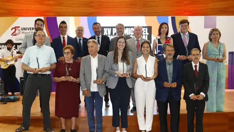 El Consejo Social de la Universidad Miguel Hernández de Elche ha entregado sus premios anuales.