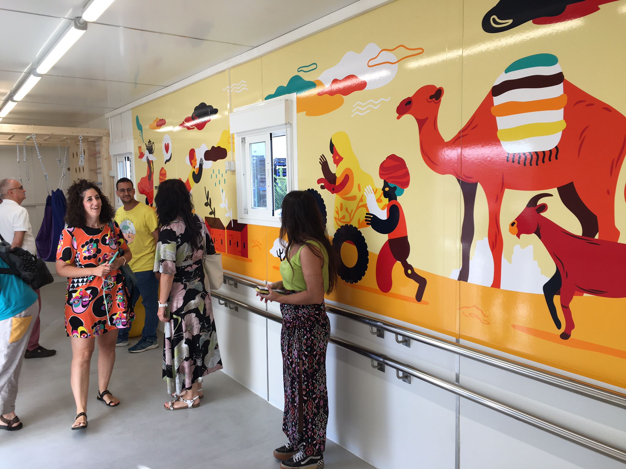Un aula móvil de psicomotricidad para niños saharauis Un aula móvil de psicomotricidad para niños saharauis