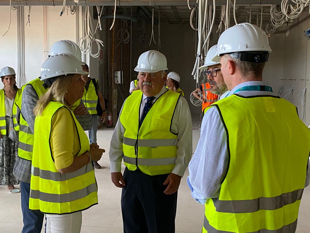 La obra de ampliación del hospital Costa del Sol "progresa adecuadamente" según Aguirre La obra de ampliación del hospital Costa del Sol "progresa adecuadamente" según Aguirre