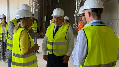 Consejero Salud Jesús Aguirre obra hospital Costa Sol Consejero Salud Jesús Aguirre obra hospital Costa Sol