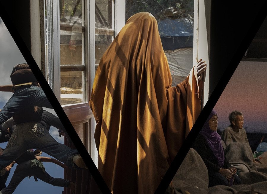 'Cuando todo se derrumba': el Gran Teatro de Elche alberga una exposición para conocer la realidad de los refugiados 'Cuando todo se derrumba': el Gran Teatro de Elche alberga una exposición para conocer la realidad de los refugiados