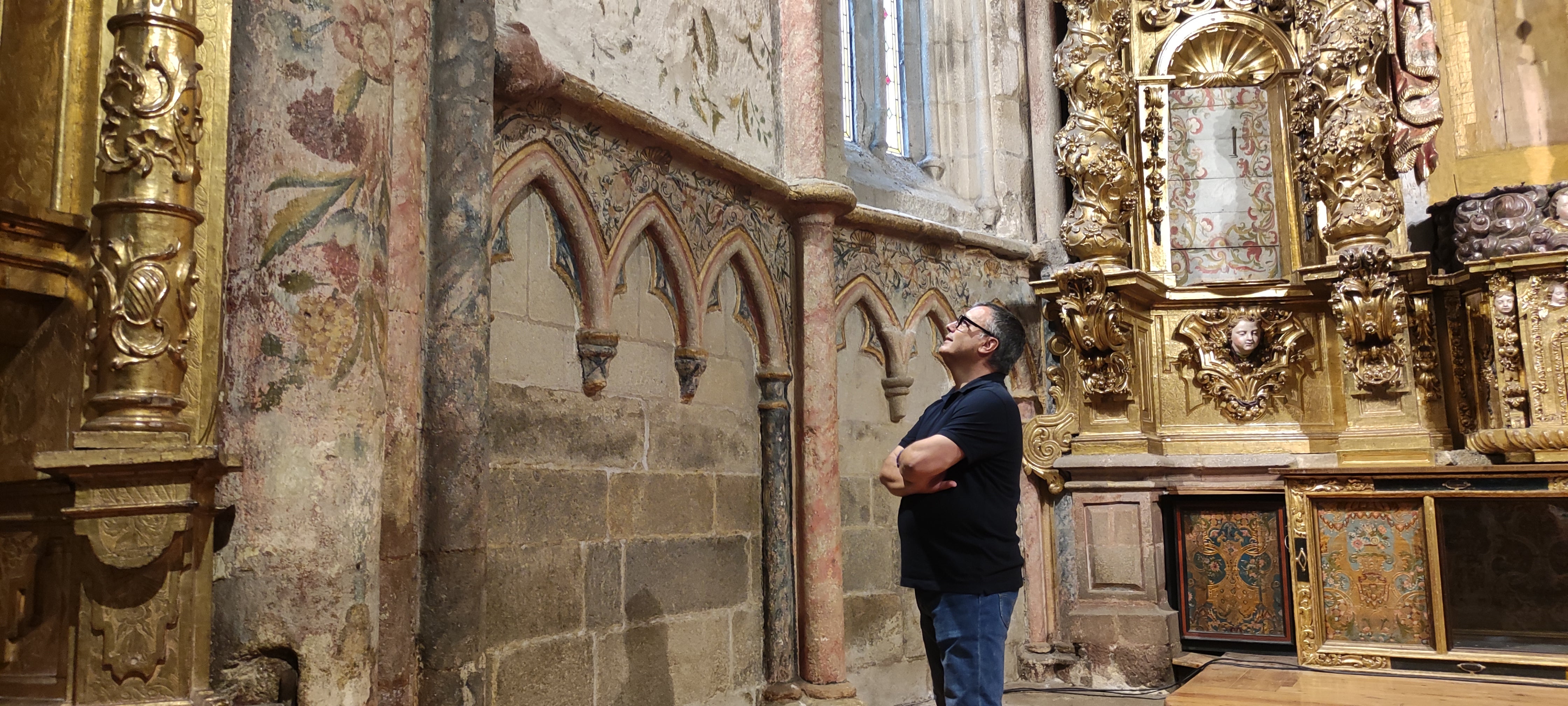 José Manuel Rey: "Santa Clara estará aberto por obras, queremos que a cidadanía coñeza os traballos arqueolóxicos" José Manuel Rey: "Santa Clara estará aberto por obras, queremos que a cidadanía coñeza os traballos arqueolóxicos"