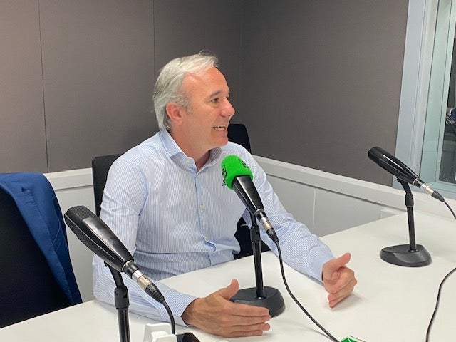 Azcón: "La relación con la DGA es mejor que hace tres años" Azcón: "La relación con la DGA es mejor que hace tres años"