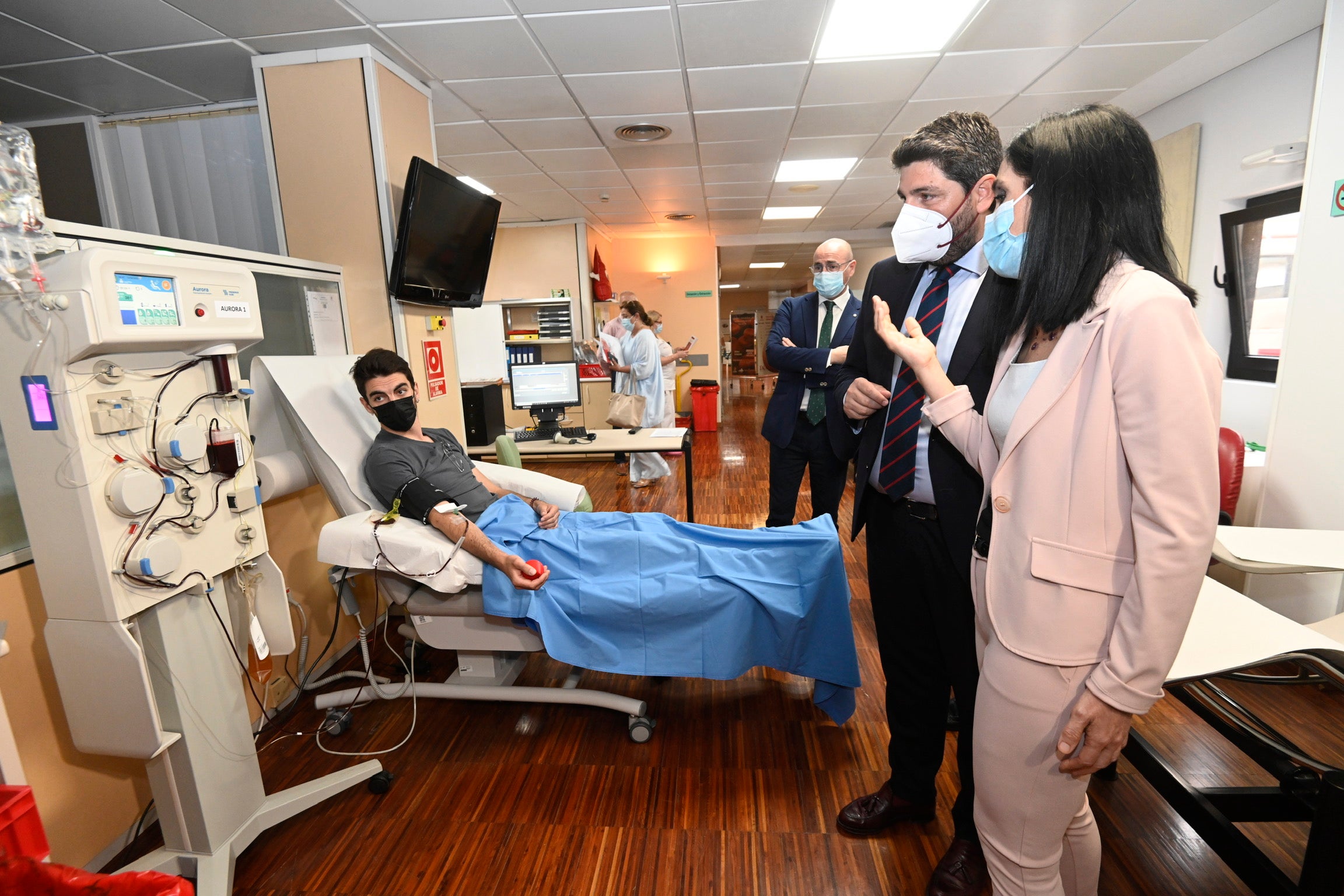 Cerca de 2.500 pacientes de la Región se beneficiarán del nuevo sistema de donación de plasma para fabricar medicamentos Cerca de 2.500 pacientes de la Región se beneficiarán del nuevo sistema de donación de plasma para fabricar medicamentos