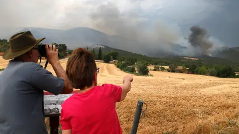 Incendi forestal a Baldomar Incendi forestal a Baldomar