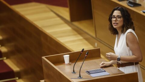 La diputada de Compromís, Aitana Mas.