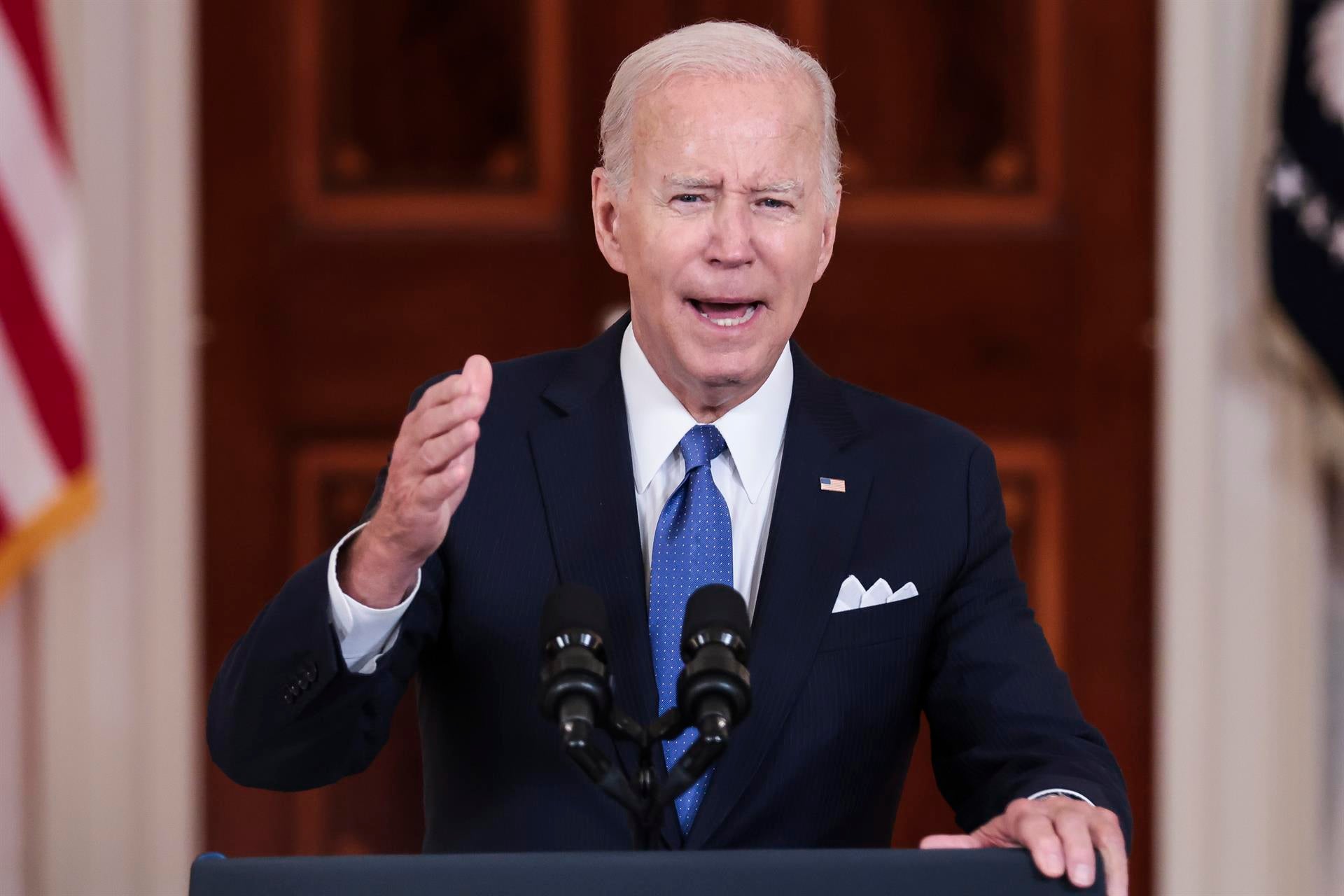 Joe Biden pide a los estadounidenses el voto en otoño para defender el derecho al aborto Joe Biden pide a los estadounidenses el voto en otoño para defender el derecho al aborto