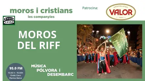 Moros del Riff protagonistes de la nostra secció 'Moros i Cristians'. Moros del Riff protagonistes de la nostra secció 'Moros i Cristians'.
