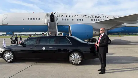 Así es &#39;La Bestia&#39;, el increíble coche de Biden con un lanzagranadas incorporado 