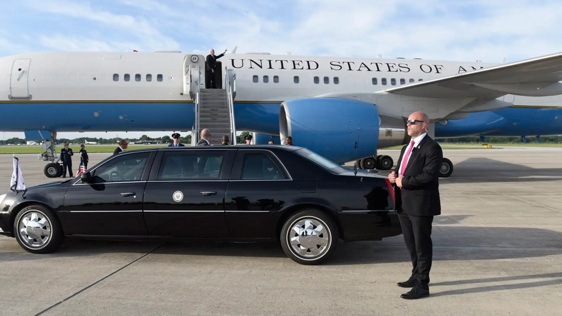 Así es 'La Bestia', el increíble coche de Biden con un lanzagranadas incorporado 