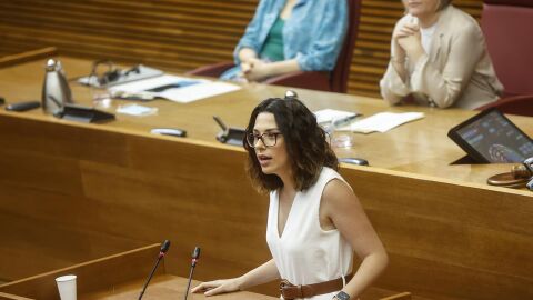 La diputada de Compromís, Aitana Mas. Archivo.