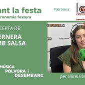 Tastant la festa.