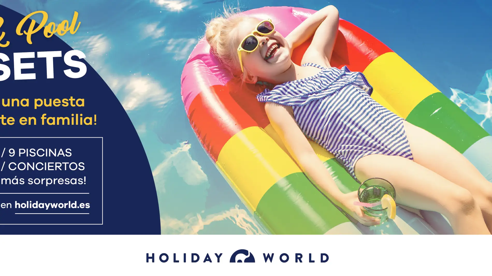 HOLIDAY WORLD RESORT INAUGURA LOS 'MUSIC&POOL SUNSETS' EL PRÓXIMO VIERNES 8 DE JULIO