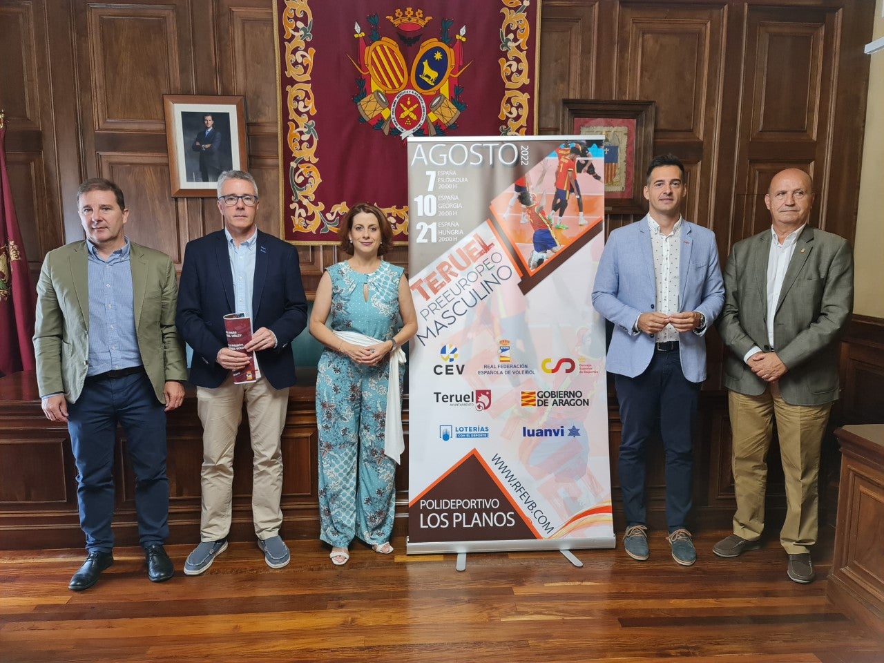 Teruel será la sede del preeuropeo de voleibol Teruel será la sede del preeuropeo de voleibol