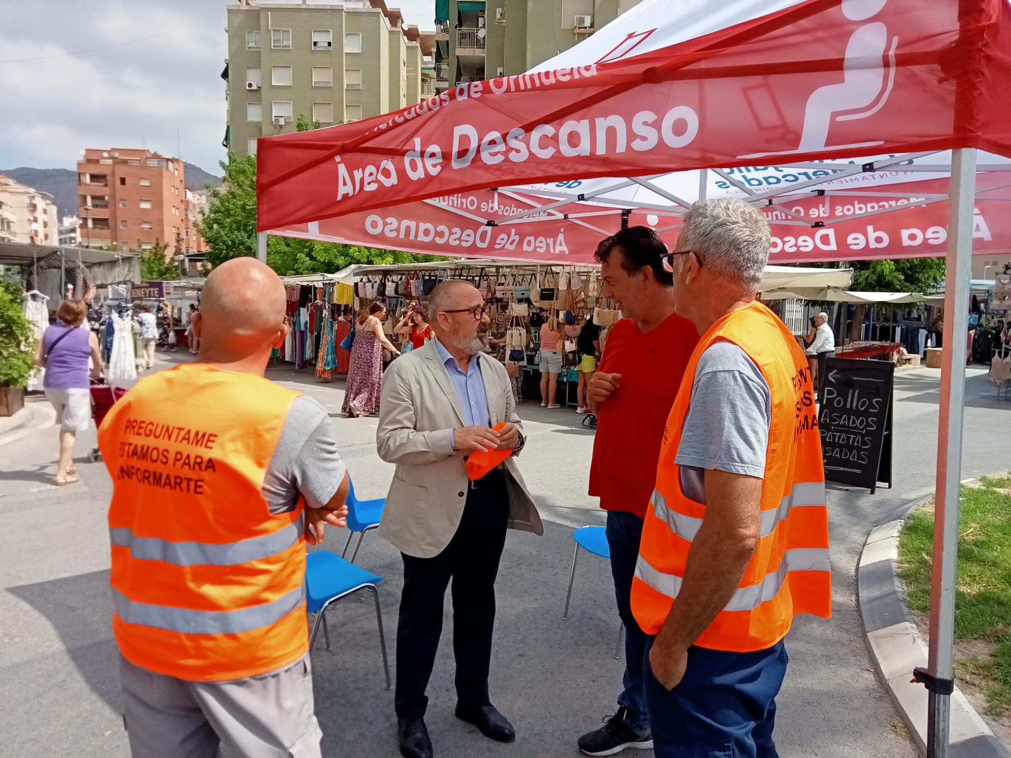 Ildo se encargará del montaje de mercados, seguridad y control del mercado de Orihuela Ildo se encargará del montaje de mercados, seguridad y control del mercado de Orihuela