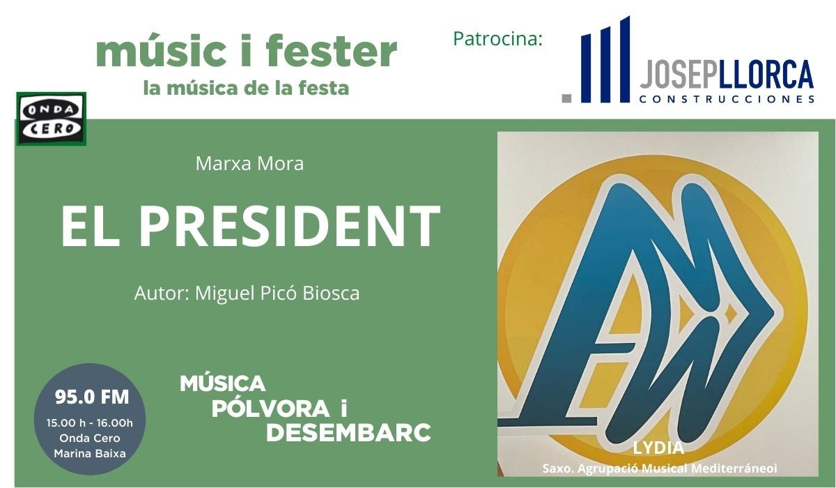 El President, marxa mora de Miguel Picó El President, marxa mora de Miguel Picó