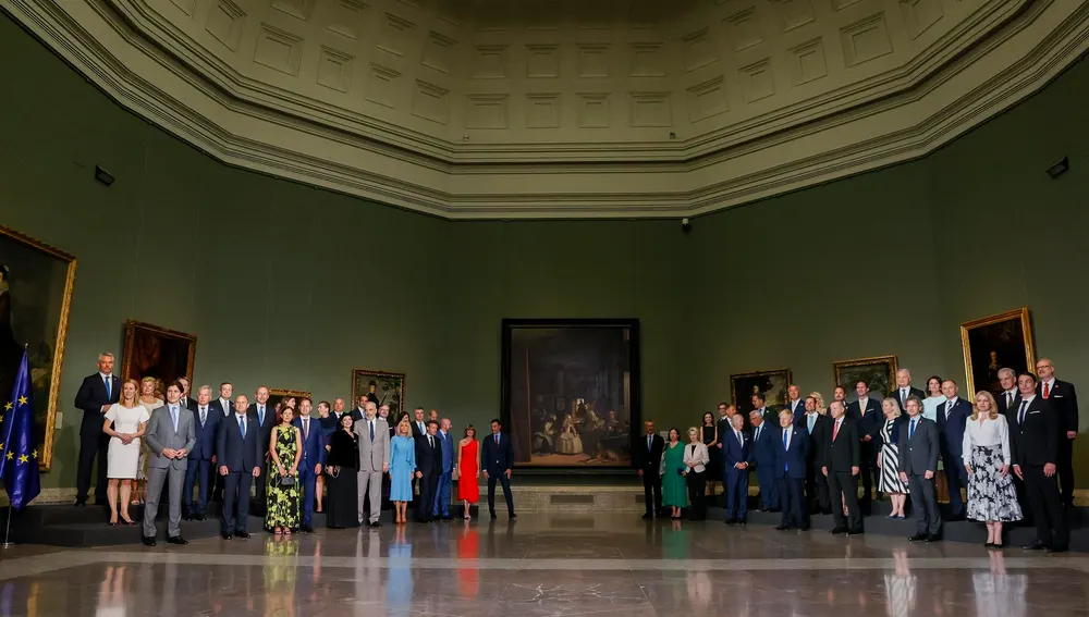Líderes de la OTAN en el Museo del Prado
