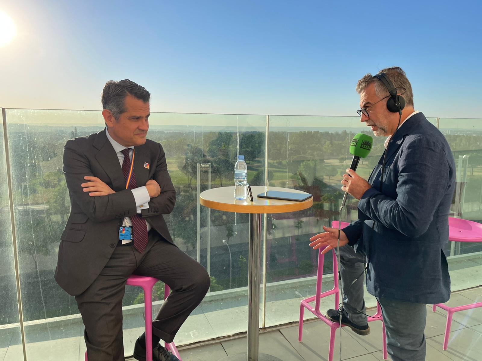 El embajador de España en la OTAN: "A España se nos ve como un constructor de puentes" El embajador de España en la OTAN: "A España se nos ve como un constructor de puentes"