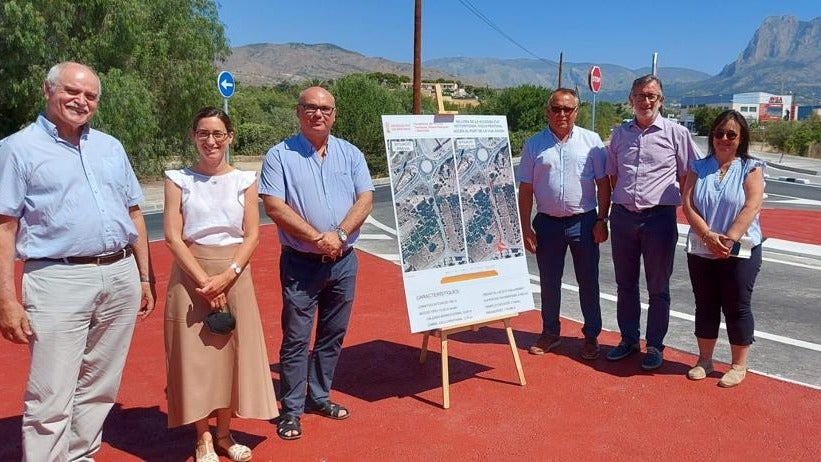 Concluidas las obras del vial que conecta la rotonda del Torres con el puerto pesquero de La Vila Joiosa Concluidas las obras del vial que conecta la rotonda del Torres con el puerto pesquero de La Vila Joiosa
