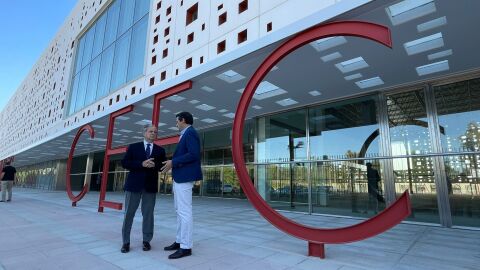 Jos&eacute; Mar&iacute;a Bellido y Salvador Fuentes ante el CEFC