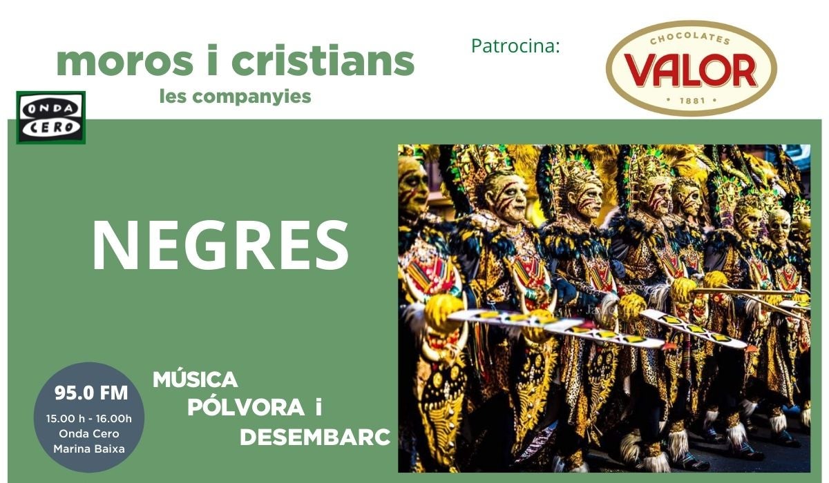 L'única companyia que pot pintar-se de Negres L'única companyia que pot pintar-se de Negres