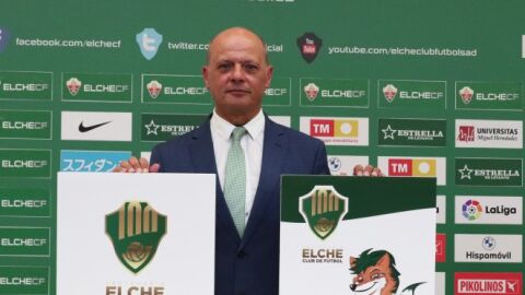 Joaqu&iacute;n Buitrago, presidente del Elche CF.