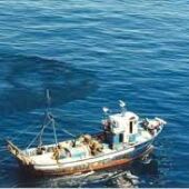 Imagen de un barco pesquero faenando en el caladero de Gran Sol. Imagen: Ministerio de Pesca
