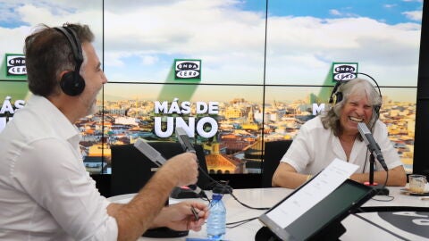 José Mercé con Carlos Alsina en 'Más de uno'
