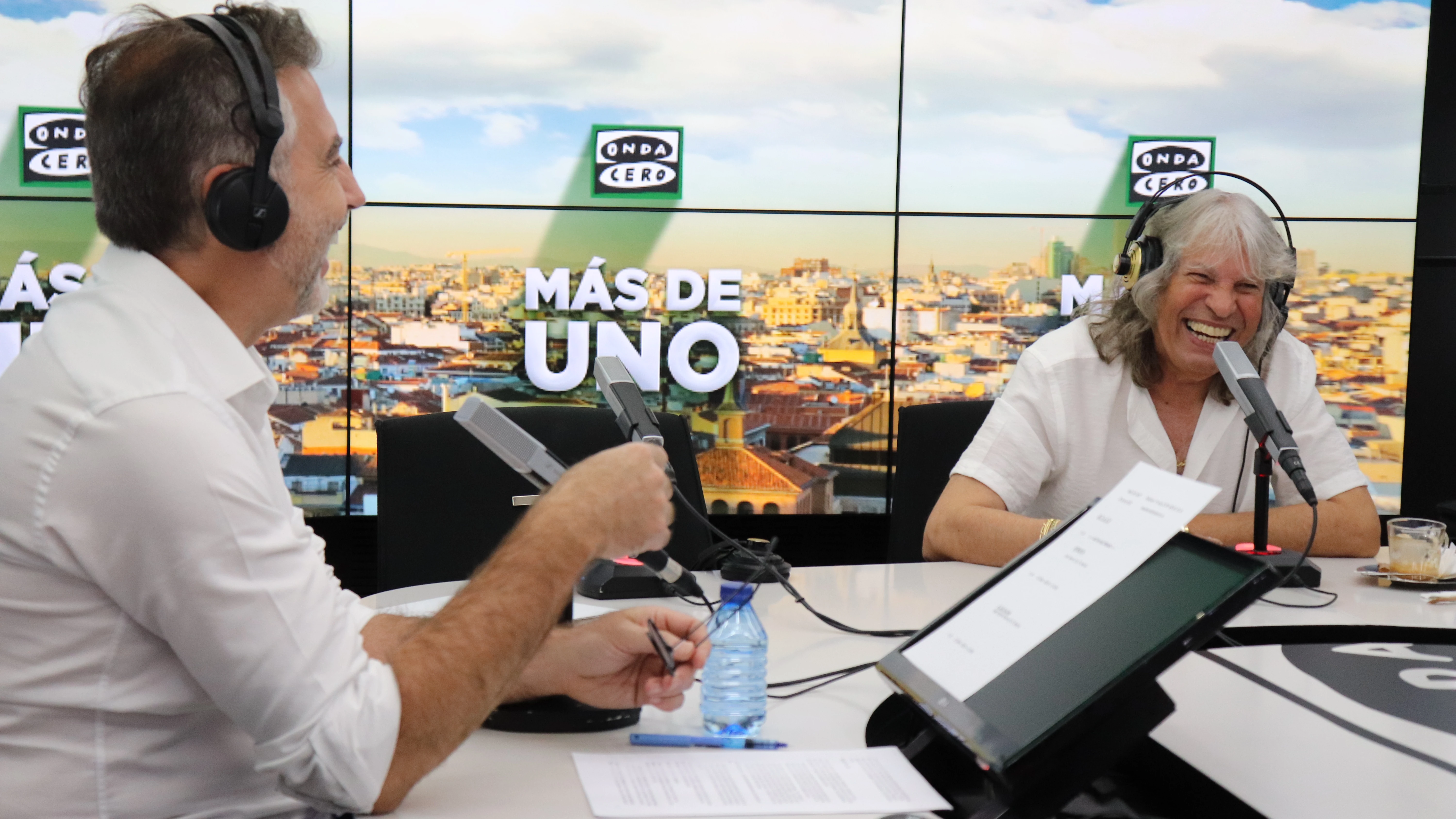 Jos&eacute; Merc&eacute; con Carlos Alsina en 'M&aacute;s de uno'