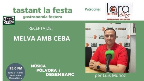 la recepta de Melva amb Ceba