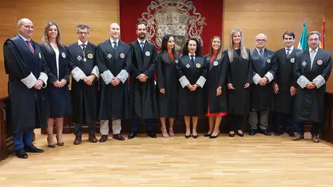 Cuatro nuevos jueces juran su cargo en Extremadura y se incorporan a sus correspondientes juzgados