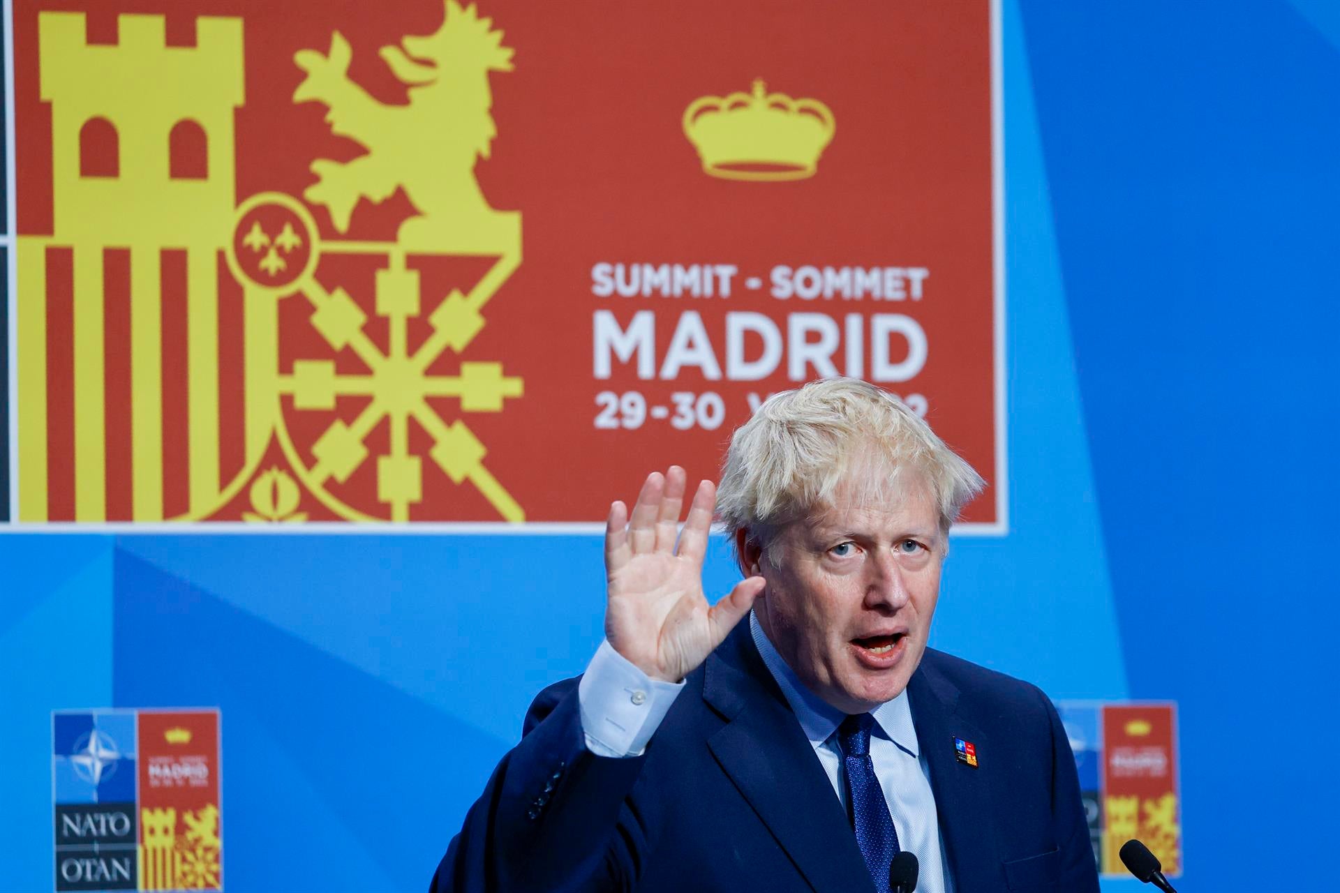 Boris Johnson: "Si Putin fuese mujer no creo que se hubiese metido en esta loca guerra de machos, invasión y violencia" Boris Johnson: "Si Putin fuese mujer no creo que se hubiese metido en esta loca guerra de machos, invasión y violencia"