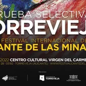 Las pruebas selectivas del Cante de las Minas viajan hasta Torrevieja este sábado Las pruebas selectivas del Cante de las Minas viajan hasta Torrevieja este sábado