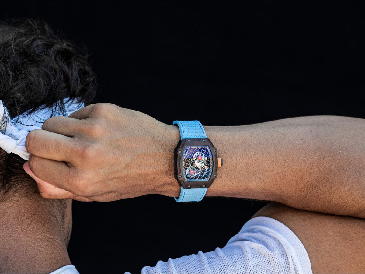 As es el reloj con el que juega Rafa Nadal cuesta casi 1 mill n