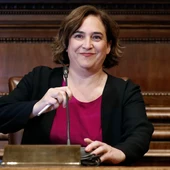 Imagen de archivo de la alcaldesa de Barcelona, Ada Colau. Imagen de archivo de la alcaldesa de Barcelona, Ada Colau.