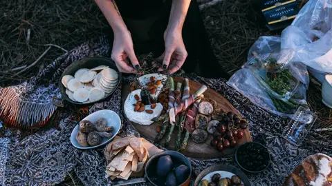 Un picnic en el campo Un picnic en el campo