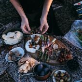 Un picnic en el campo