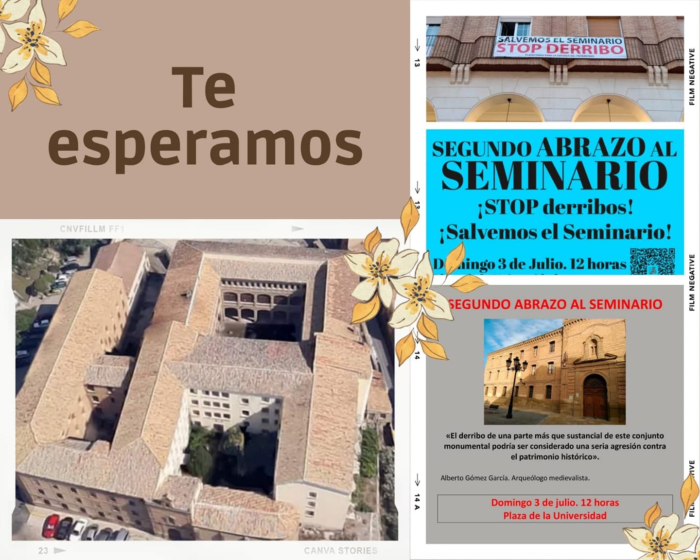 El domingo tendrá lugar el segundo "abrazo" al Seminario El domingo tendrá lugar el segundo "abrazo" al Seminario