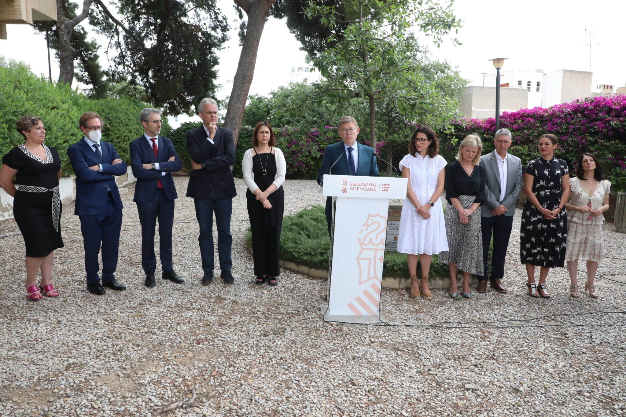 Puig apela al "espíritu de Benicàssim" en los 40 años del Estatut y pide pactos por financiación y energía Puig apela al "espíritu de Benicàssim" en los 40 años del Estatut y pide pactos por financiación y energía