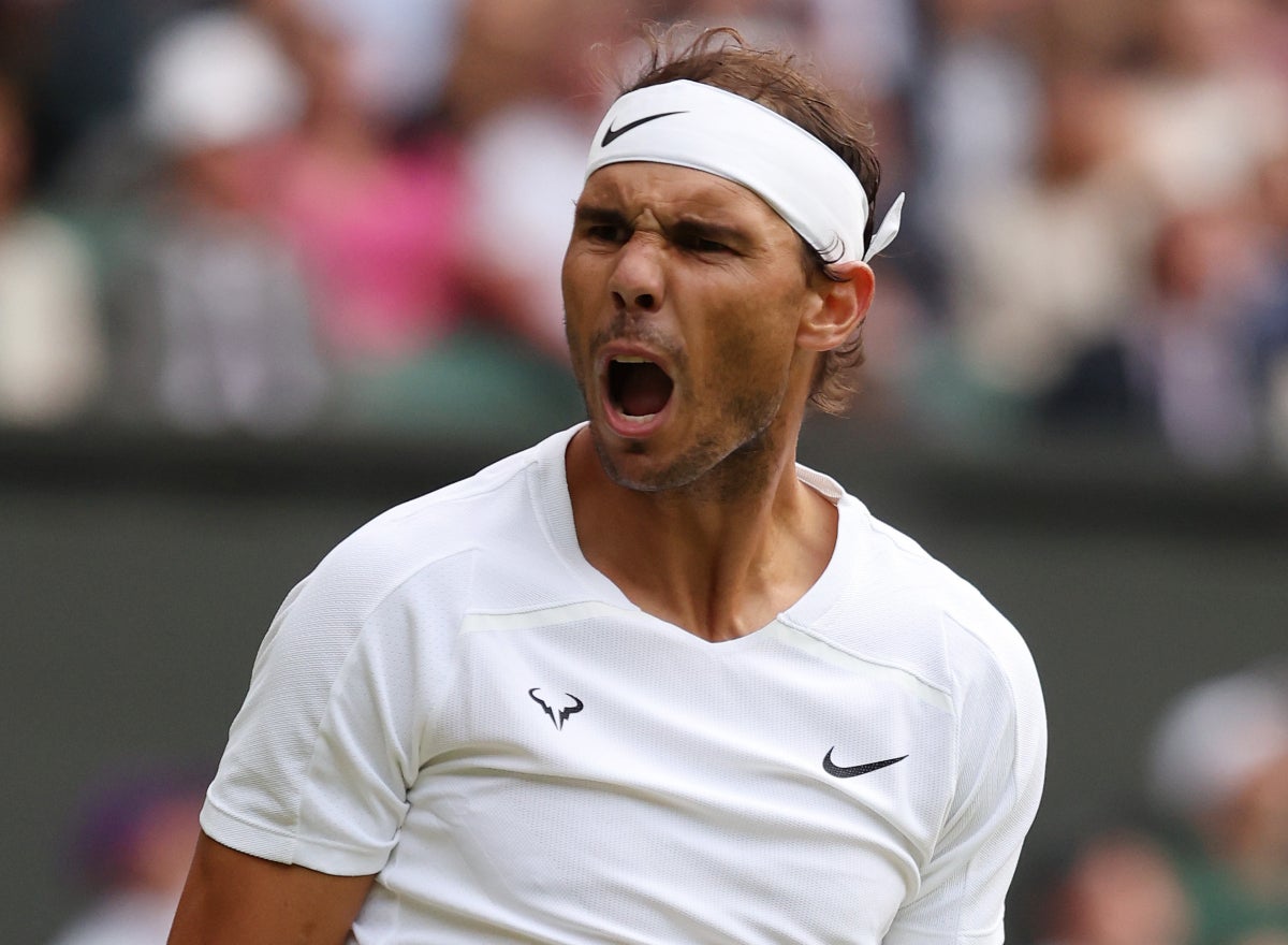 Rafa Nadal arrolla a Sonego y pasa a octavos de final en Wimbledon Rafa Nadal arrolla a Sonego y pasa a octavos de final en Wimbledon